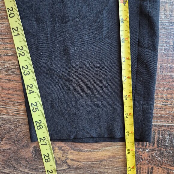 COS 100% Silk Surplice Jumpsuit Cap Sleeve Pocket Elastic Waist Black - Picture 12 of 12